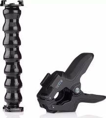 GoPro Jaws Flex Clamp Mount Esnek Mandal (Kelepçe) + Esnek Boyun