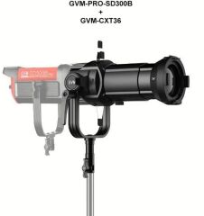GVM 36° Optik Snoot (10'lu Gobo Seti ve Tutucusu Dahil)