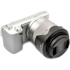 JJC LH-112 Sony FE 28mm, E 35mm, E 16mm, E 18-55mm İçin Parasoley (Sony ALC-SH112)