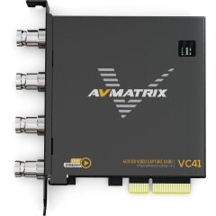 AvMatrix VC41 4 Kanal 3G-SDI PCIE Capture Card