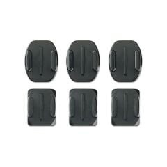 GoPro Yapışkan Eğik ve Düz Yüzey Bağlantı Parçası (3'lü Paket)