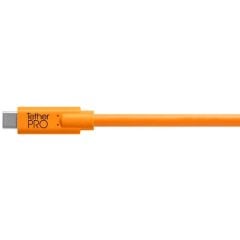 Tether Tools CUC3315-ORG 4.6m USB Kablosu (USB-C - USB 3.0 Micro-B)