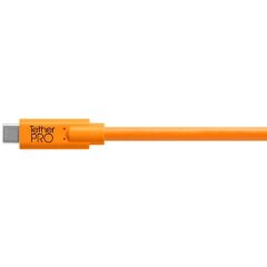 Tether Tools CUC3315-ORG 4.6m USB Kablosu (USB-C - USB 3.0 Micro-B)