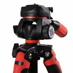 Fotopro S3 Foto-Video Tripod (Kırmızı)
