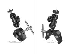 SmallRig 4373 Telefon Tutuculu ve Aksiyon Kamera Uyumlu Magic Arm