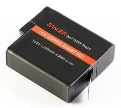Sanger AHDBT-501 Gopro Hero5, Hero6, Hero7 Black Batarya