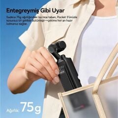 Ulanzi MA66 Manyetik Quick Release Tripod Pocket 3 ve 4 İçin