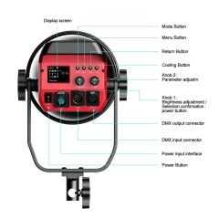 GVM Pro SD300C RGB & Bi-Color LED Video Işığı