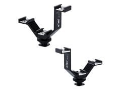 Kiwifotos VB-105 Üçlü Flaş Tutucu V-Bracket