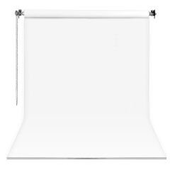 GDX Sabit Kumaş Beyaz Fon Perde 2.70x5.80 Metre - Tavan ve Duvar İçin