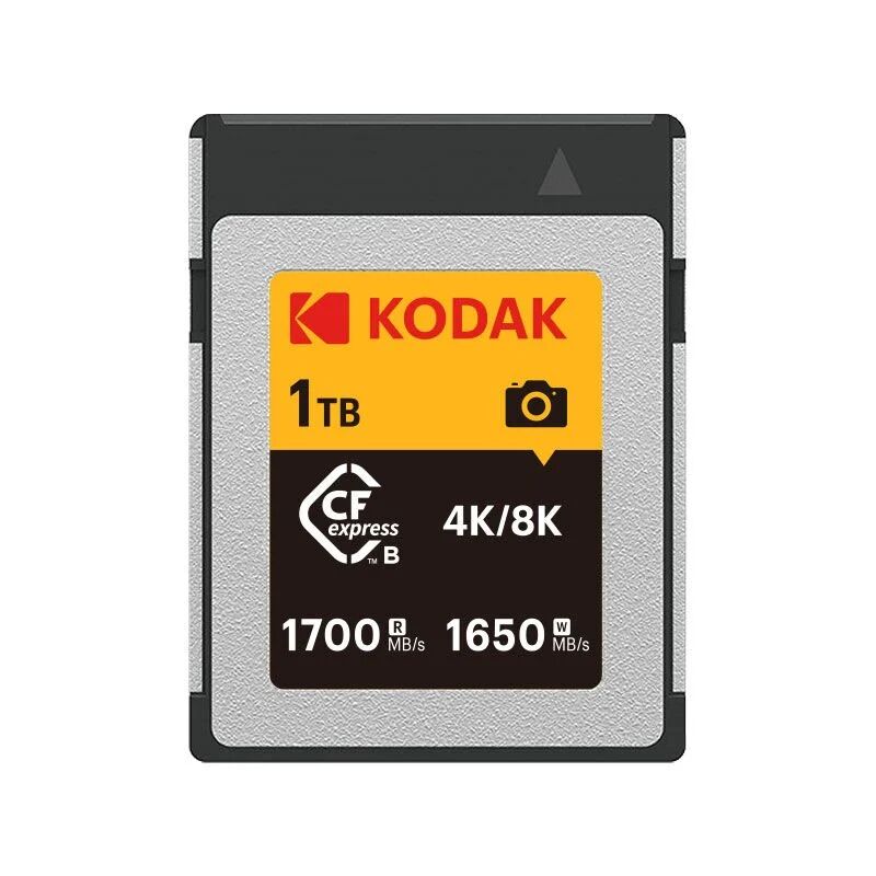 Kodak 1TB CFExpress Type B 2.0 Hafıza Kartı (1700MB/s - 1650MB/s)