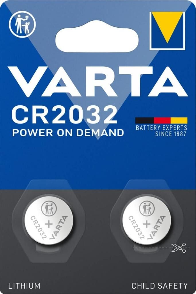 Varta CR2032 3V Lityum Pil (SKT: 07-2034)