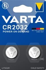 Varta CR2032 3V Lityum Pil (SKT: 07-2034)