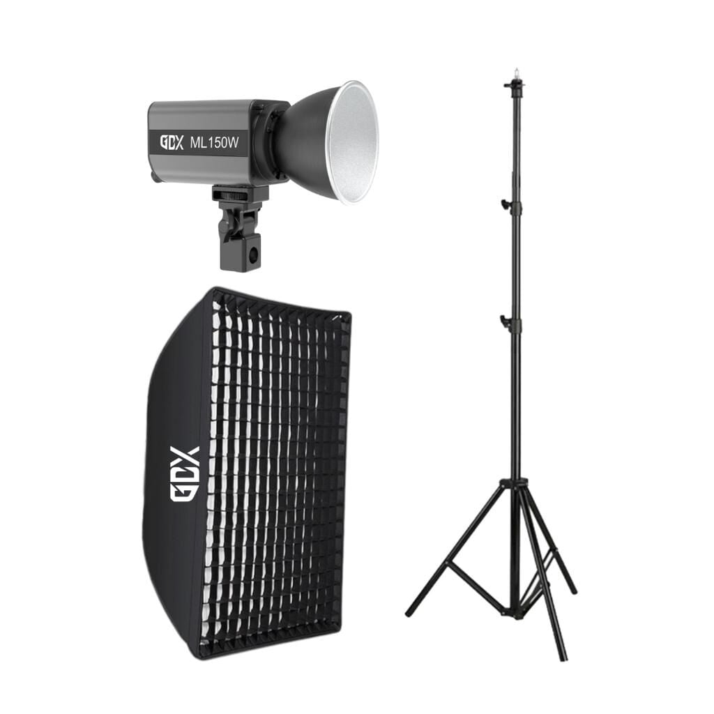 GDX ML150W BiColor Tekli Video Led Sürekli Işık Seti