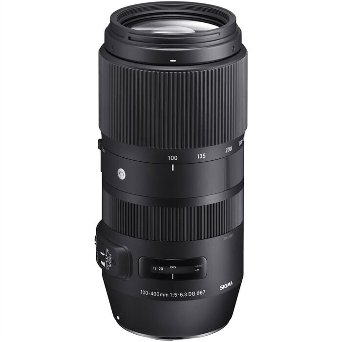 Sigma 100-400mm f/5-6.3 DG OS HSM Contemporary Zoom Lens (Nikon) - Sigma Hatıra Bezi Hediyeli