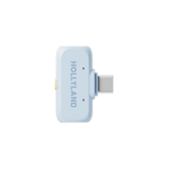 Hollyland LARK A1 Combo Blue 2 Kişilik Kablosuz Mikrofon Sistemi - Mavi