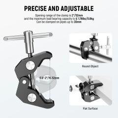 NEEWER ST15C Profesyonel Ayarlanabilir Magic Arm