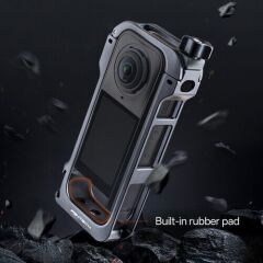 PGYTECH Camera Cage for Insta360 X4 Air ( P-61A-020 ) | Alüminyum Koruma Kafesi