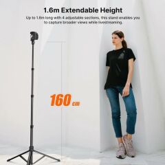 Ulanzi TB64 160cm Çok Fonksiyonlu Tripod T115GBB1
