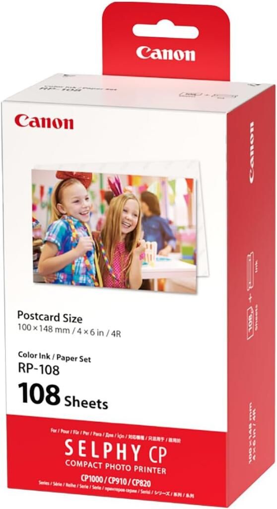 Canon RP-108 Kartuş ve Kağıt Seti (108'lik Paket)