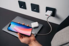 Verbatim 30W 4 Bağlantı Noktalı USB Duvar Şarj Cihazı - Beyaz