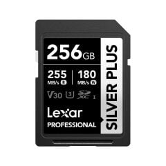Lexar 256GB Silver Plus 255MB/s SDXC Kart