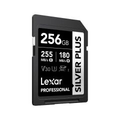 Lexar 256GB Silver Plus 255MB/s SDXC Hafıza Kartı