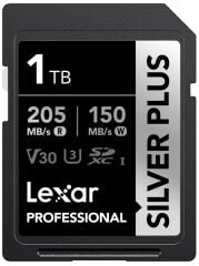 Lexar 1TB Silver Plus 205MB/s SDXC Kart