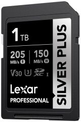 Lexar 1TB Silver Plus 205MB/s SDXC Hafıza Kartı