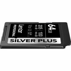Lexar 64GB Silver Plus 205MB/s SDXC Hafıza Kartı