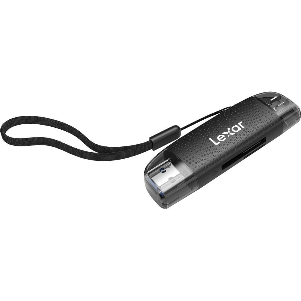 Lexar RW310 Dual-Slot USB-A/C SD/MicroSD Kart Okuyucu