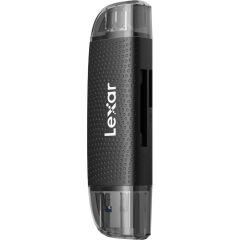 Lexar RW310 Dual-Slot USB-A/C SD/MicroSD Kart Okuyucu