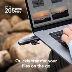 Lexar RW310 Dual-Slot USB-A/C SD/MicroSD Kart Okuyucu