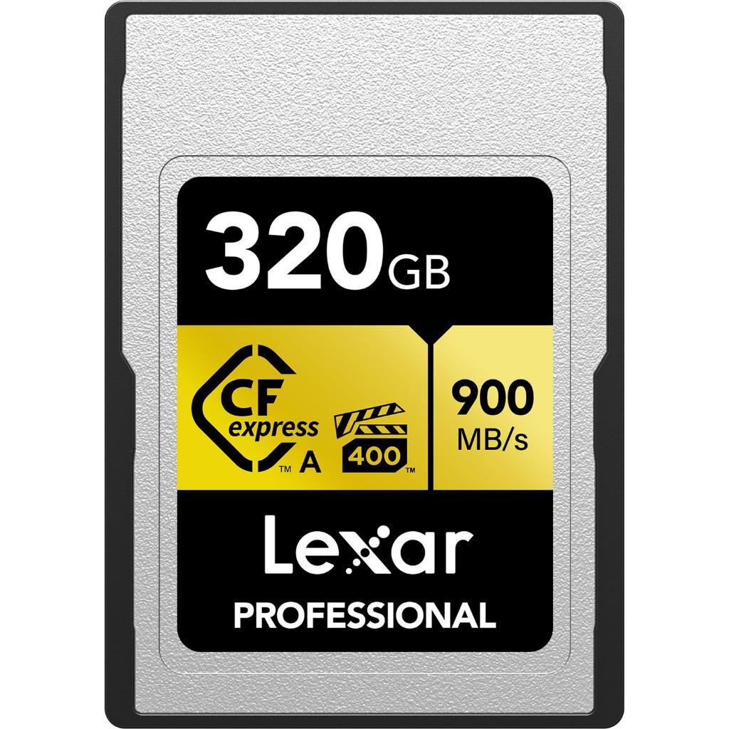 Lexar 320GB Gold 900MB/s CFexpress Type-A Hafıza Kartı