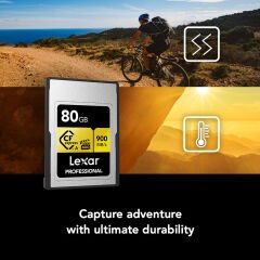 Lexar 320GB Gold 900MB/s CFexpress Type-A Hafıza Kartı