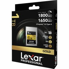 Lexar 1TB Gold 1800MB/s CFexpress 4.0 Type-A Hafıza Kartı