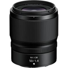Nikon Nikkor Z 50mm f/1.4 Lens (2000 TL Geri Ödeme)
