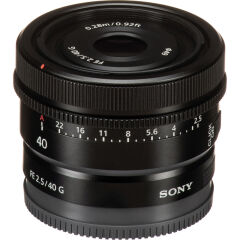 Sony FE 40mm f2.5 G Lens