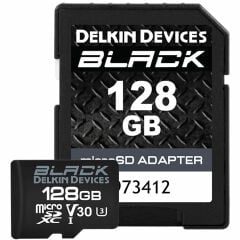 Delkin Devices 128GB Rugged Black UHS-I MicroSD Hafıza Kartı