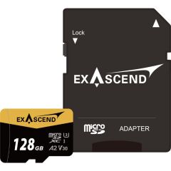 Exascend 128GB 175MB/s A2 V30 MicroSD Hafıza Kartı