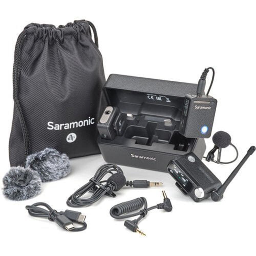 Saramonic Ultra 03 Kablosuz Mikrofon (x2 Lavalier Mic)
