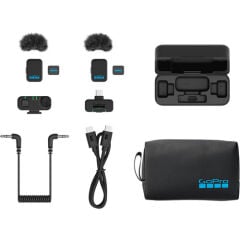 Gopro Kablosuz Mikrofon İkili Çekim Seti