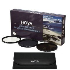 Hoya 82mm Digital Filter Kit II UV CPL ND Filtre Seti