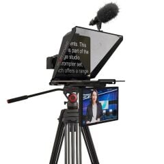 Fortinge Noa III Tablet Prompter ve Miliboo-MTT608A 196 cm Tripod