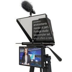 Fortinge Noa III Tablet Prompter ve Miliboo-MTT608A 196 cm Tripod