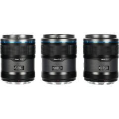 Sirui Sniper 23mm, 33mm, 56mm f/1.2 APS-C AF Lens Seti (Sony E)
