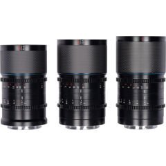 Sirui Sniper 23mm, 33mm, 56mm f/1.2 APS-C AF Lens Seti (Sony E)
