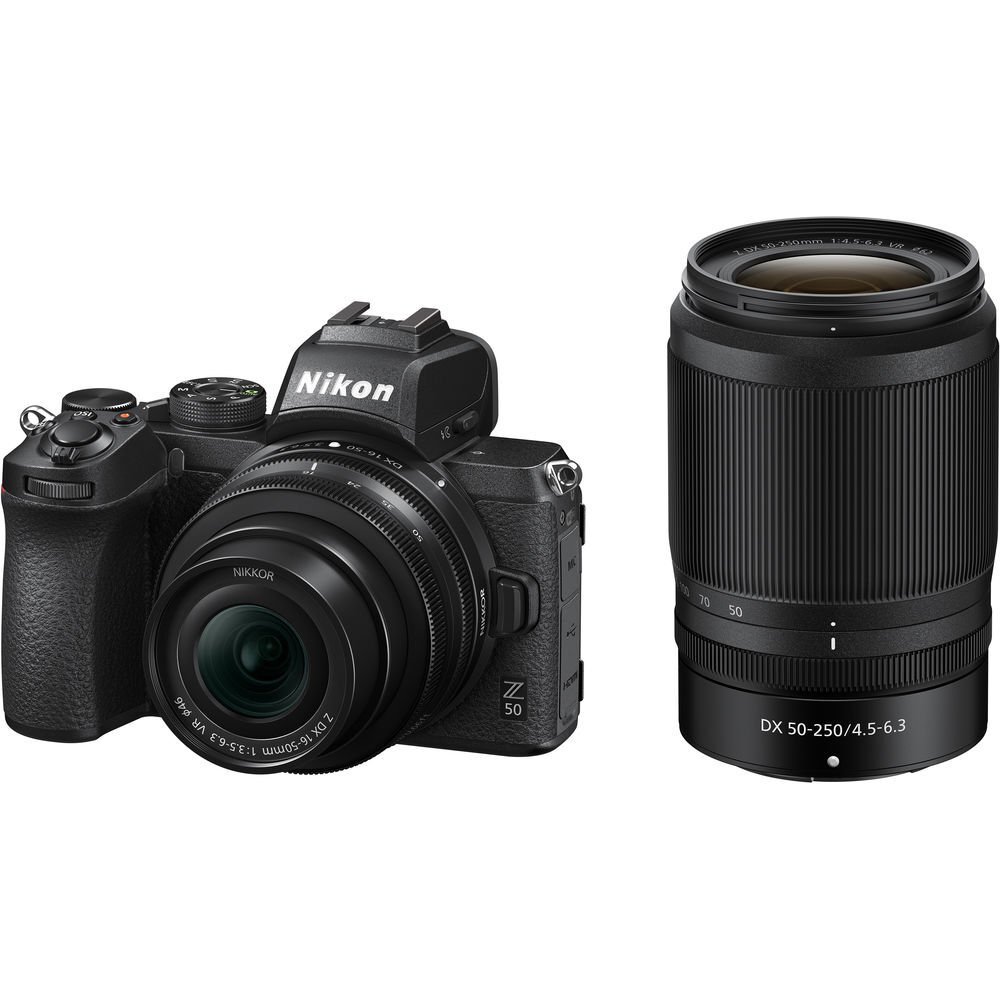 Nikon Z50 16-50mm 50-250mm Lens Kit