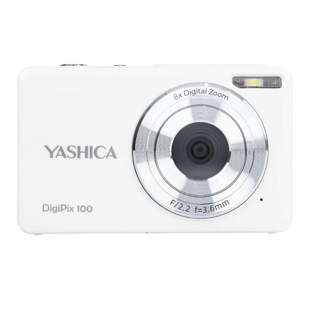 Yashica Digipix 100 Beyaz Dijital Fotoğraf Makinesi