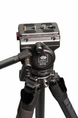 Sirui GT04+GT5 Pilot Series Video Tripod Kiti (Metalik Gri)